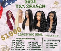 12pcs Tax Season Wig Deal