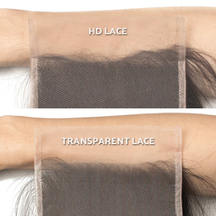 5X5 HD Lace Closure All Textures HD Lace #1B Natural Black 10-20inch 100% Virgin Human Hair