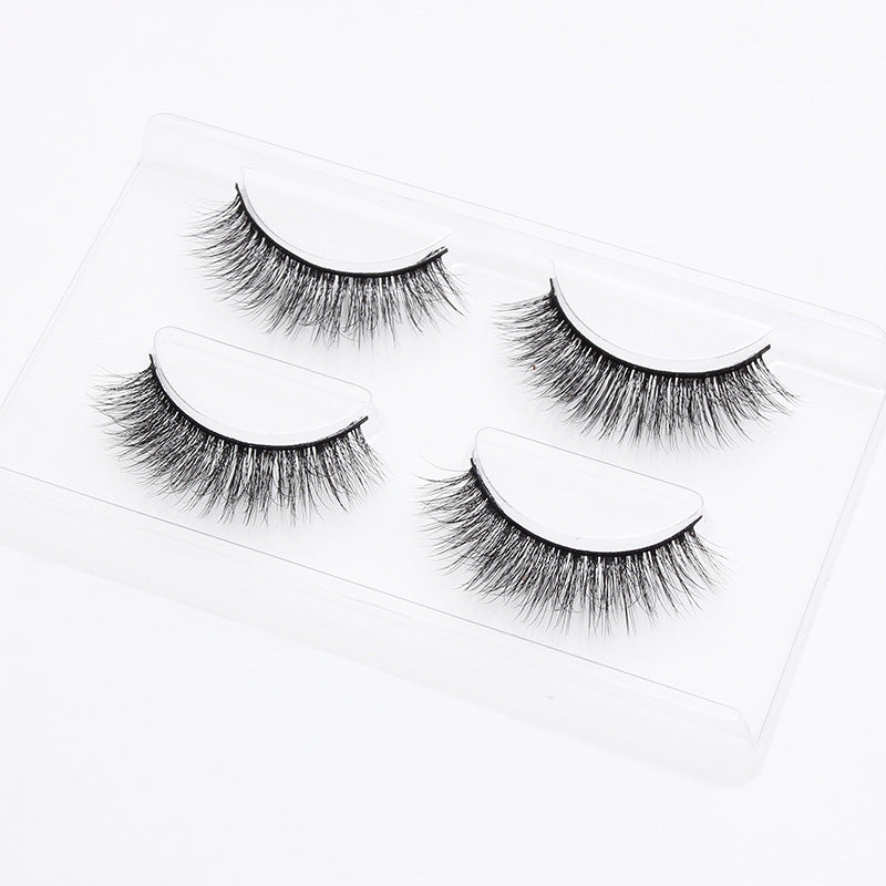 UniHair 3D Eyelashes 2 pairs in pack EL753