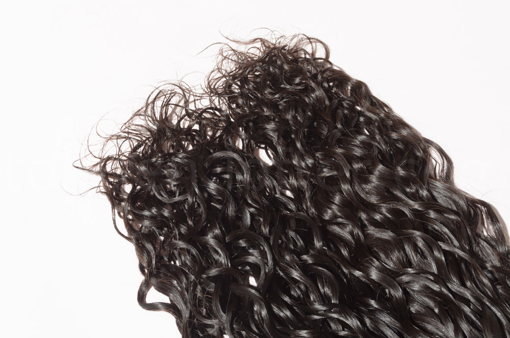 10A Natural Wave Raw Virgin Hair Bundles #1B Natural Black 10-30inch All Cuticles Intact And Aligned