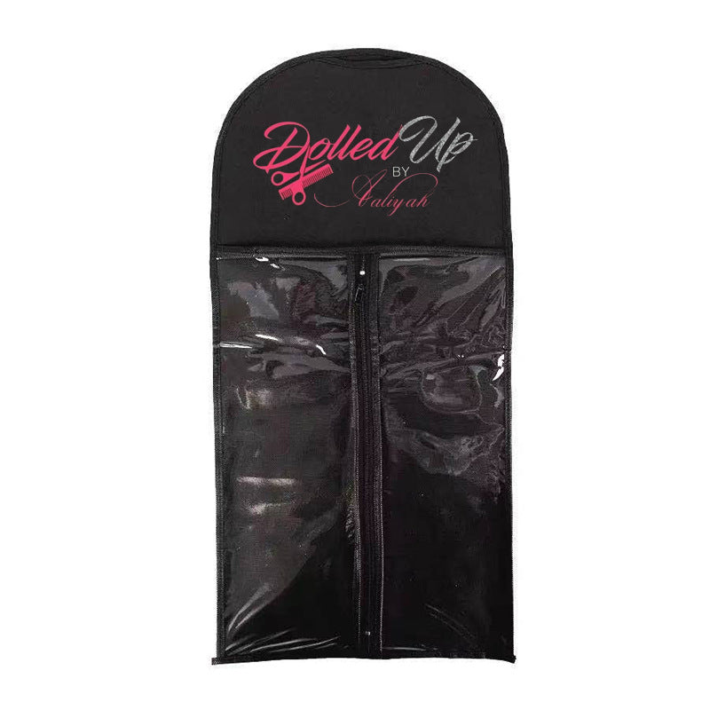 UniHair Custom Wig Hanger Hair Packaging Bags Satin Wig Storage Bag